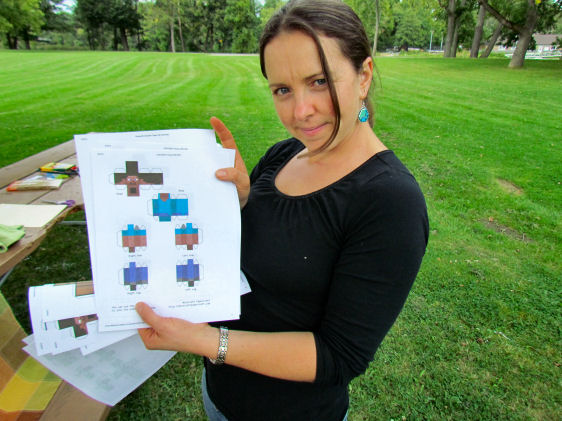 Minecraft Party Paper Cutouts