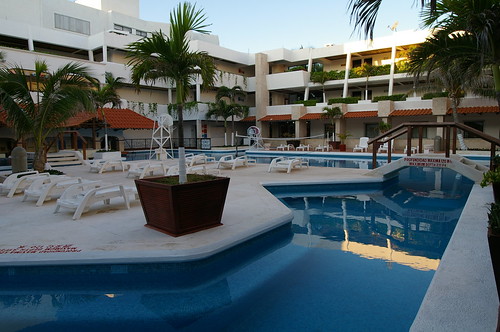 Flamingo Cancun Pool 2 by SouthPadreSpringBreakInertiaTours