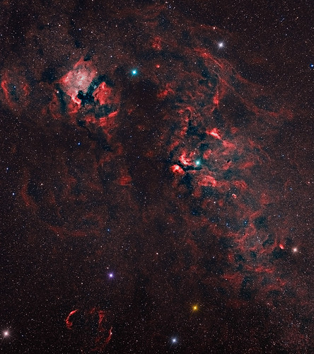 Cygnus region of the Milky Way by Mick Hyde