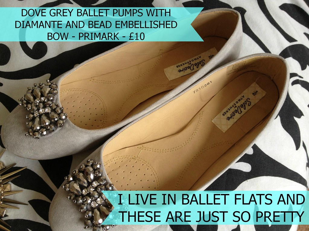 Primark_Dove_Grey_Bow_Embellishment_Ballet_Flats