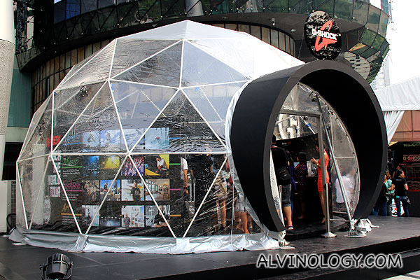Casio pop-up store at ION Orchard