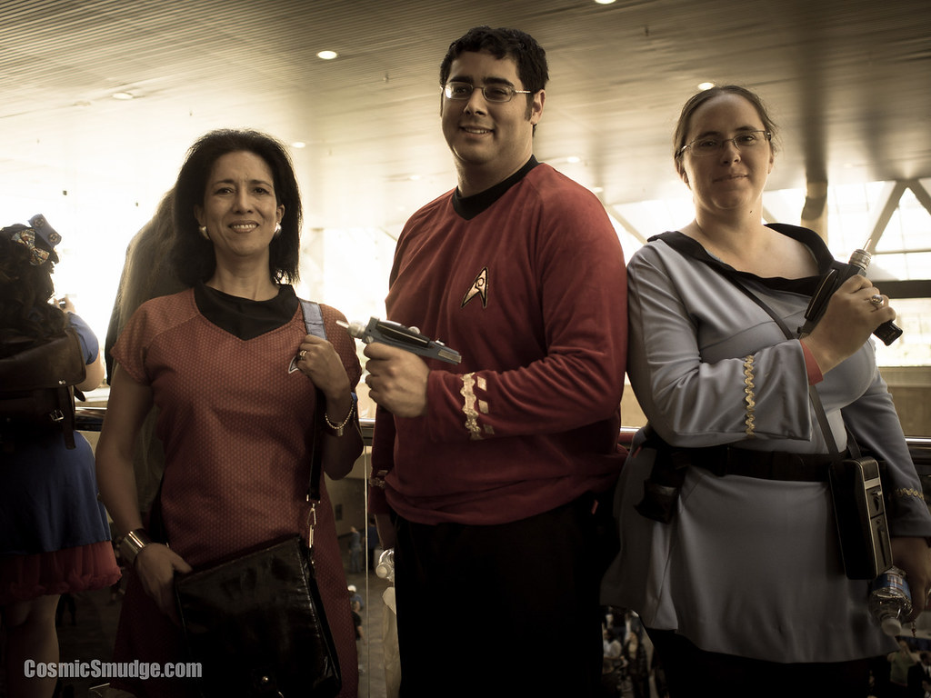 Trekkies at Baltimore Comic Con 2013