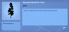 Haunted Small Fir Tree