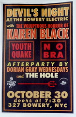 VOLUPTUOUS HORROR OF KAREN BLACK, Bowery Electric, NYC, Oct. 30, 2013