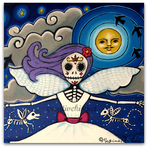All Souls Procession Art Poster Entry by Regina Lord