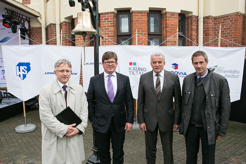 Opening of Rail Baltica works in Marijampole (Lithuania)
