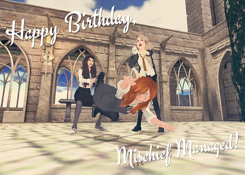 Happy 1st Birthday Mischief Managed! by Hogwarts Mischief Managed
