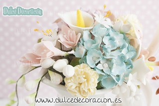 bouquet flores de azúcar