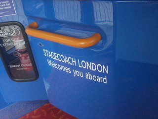 Stagecoach London Welcomes You Aboard. On Enviro 200s.