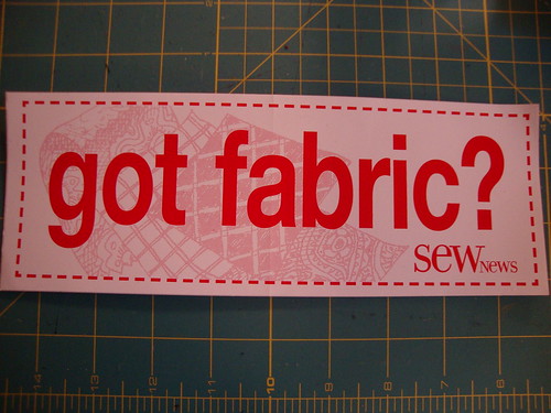 Got fabric?