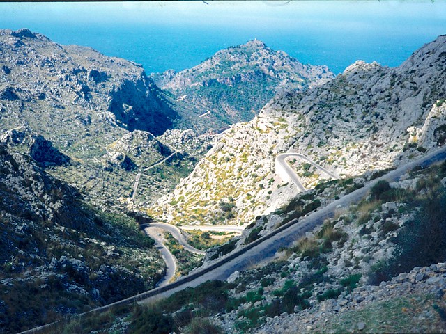 A nice race course...  Mallorca North Shore, Spanish Balearic Islands, 1976