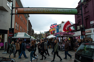 Inverness Street Market à Camden Town