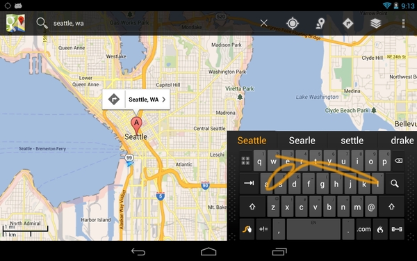 Swype 1.6  Android