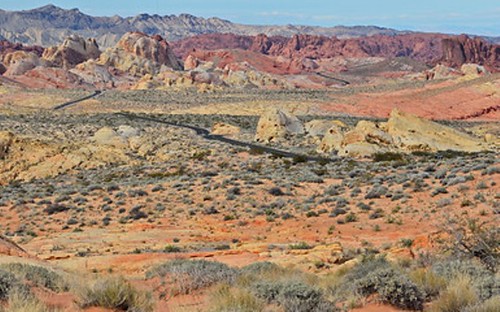 25 días por los parques nacionales del Oeste de USA: un Road Trip de 10500 kms - Blogs de USA - Martes Día 9 de Julio: Las Vegas (III) – Valley of Fire (9)