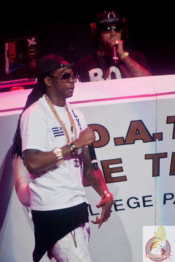 Lil Wayne, 2 Chainz, and T.I. in Detroit