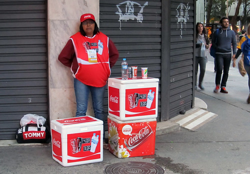 Coca-Cola street vendor #76 during JMJ - WYJ  in Cocapacabana Rio de Janeiro by roitberg