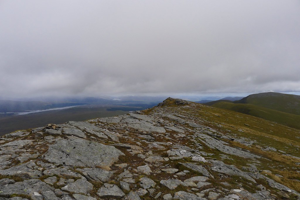 Summit ridge of Beinn Achaladair