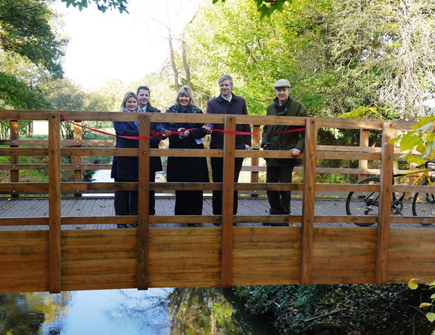 Opening of Chohole pathway and Beverley Brook Bridge in Richmond Park