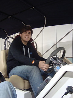 Jake at the Boat Show