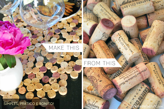 DIY-Project-How-To-Make-Wine-Cork-Upcycle-Table-Placemat-Before-After