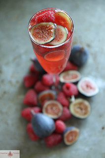 Raspberry Fig Prosecco Punch