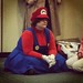 Super Mario has some things to ponder, in a cute way, at #fanexpocanada.