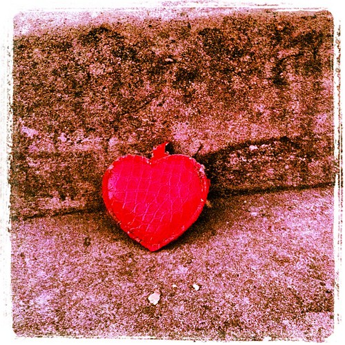 Merry took this photo and says, "The coolest heart ever is like that heart in that picture".