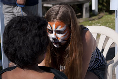 Facepainting at the Market