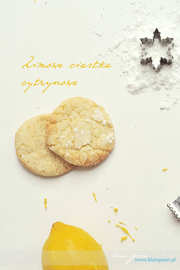 ciasteczka cytrynowe - przepis i zdjęcia