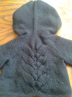 Little Black Baby Sweater