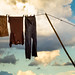 Roupa no varal/Clothes on clothesline