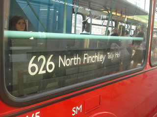 626 to North Finchley, Tally Ho!