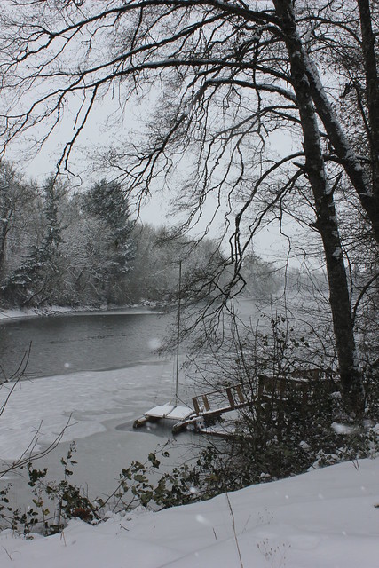 Snow on the Lake