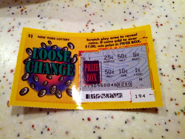 Winning lottery ticket