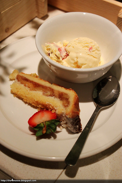 Spice Brasserie - Apple Tart with Vanilla Ice Cream