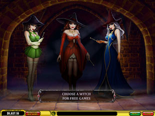 free Halloween Fortune free spins feature