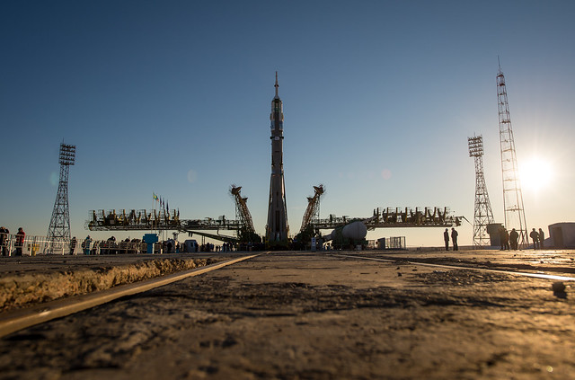 Expedition 38 Soyuz Rollout (201311050023HQ)