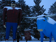 Drive to International Falls, MN from Grand Forks, N.D. - December 31, 2011