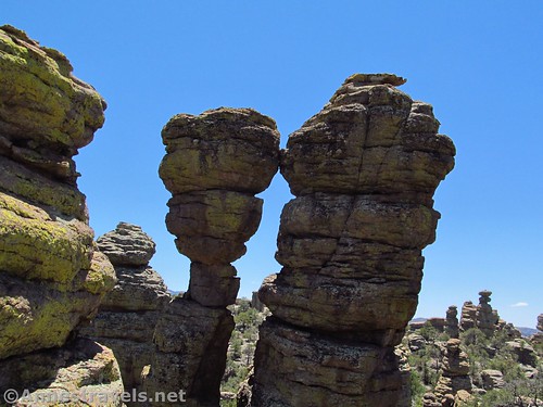 Kissing Rocks, Heart of Rocks Loop Trail, Chiricahua National Monument, Arizona
