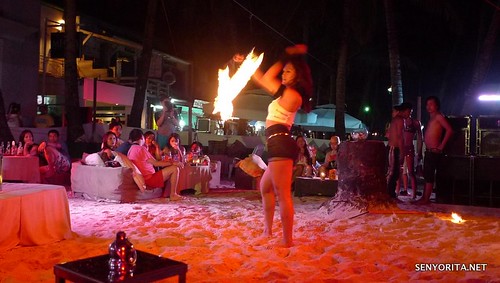 Fire Dancers of Sandbar Boracay