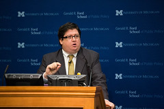 2013 Policy Talk @ the Ford School on Monday, December 2, 2013. Lecture by Alberto Trejos