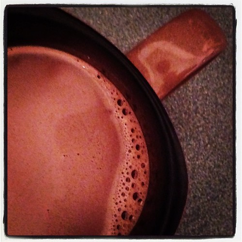 #fmsphotoaday January 22 - Nice! Hot chocolate after a long drive home in the cold and snow.