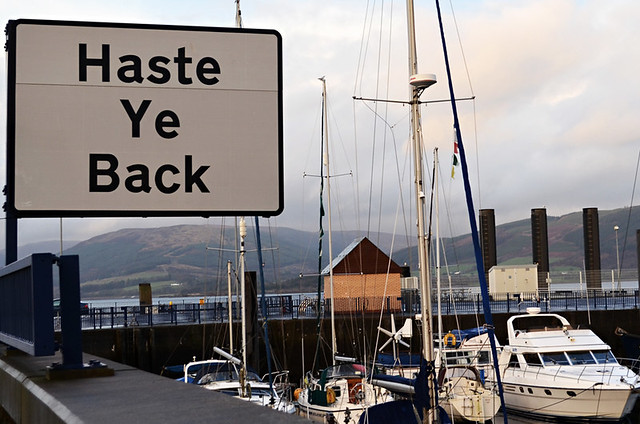 Haste ye Back, Rothesay, Isle of Bute, Scotland