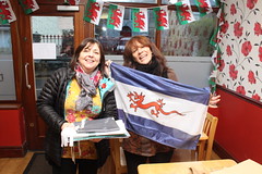Pobl o Batagonia yn dod i Ffestiniog