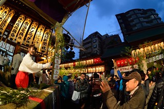 One scene of Toka-ebisu festival in Imamiya-ebisu Shinto Shrine No.2