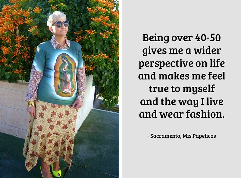 Sacramento, Mis Papelicos on being a 40+ fashion blogger