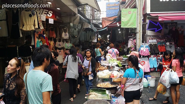 bangkok 25 jan 2014 pratunam market