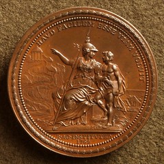 1768 Royal Academy medal by Thomas Pingo