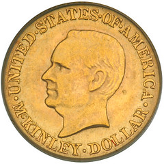 McKinley dollar obverse