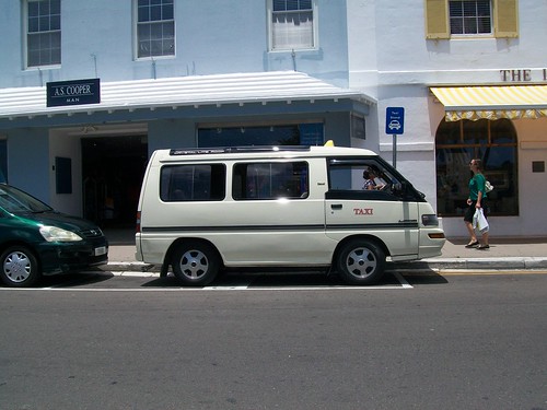Bermuda: Not the actual taxi from the believe it or not story.